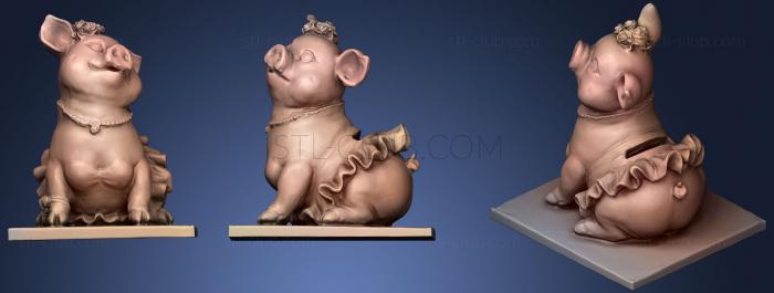 3D model Piggy Bank (STL)